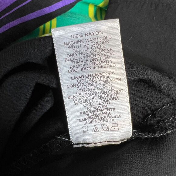 In the MIx Womens Maxi Sundress Lightweight Striped Blouson Multicolor 2X - Picture 10 of 10